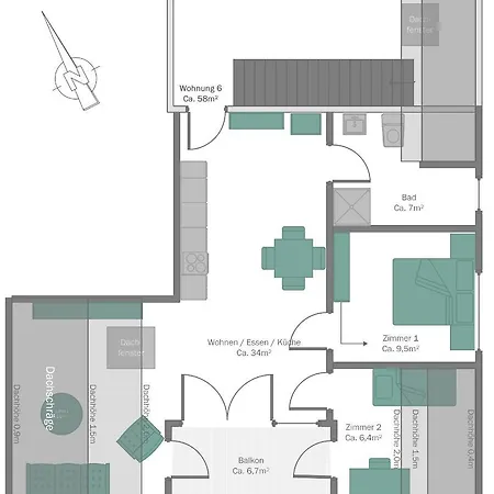Baselblick, Lägenhet Eimeldingen